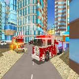 Fire City Truck Rescue Driving Simulator